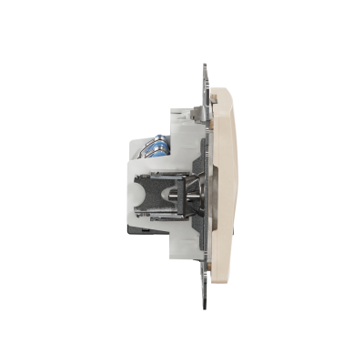 Sedna Design & Elements Gniazdo komputerowe podwójne RJ45 kat. 6 STP beżowy SDD112462S SCHNEIDER (SDD112462S)